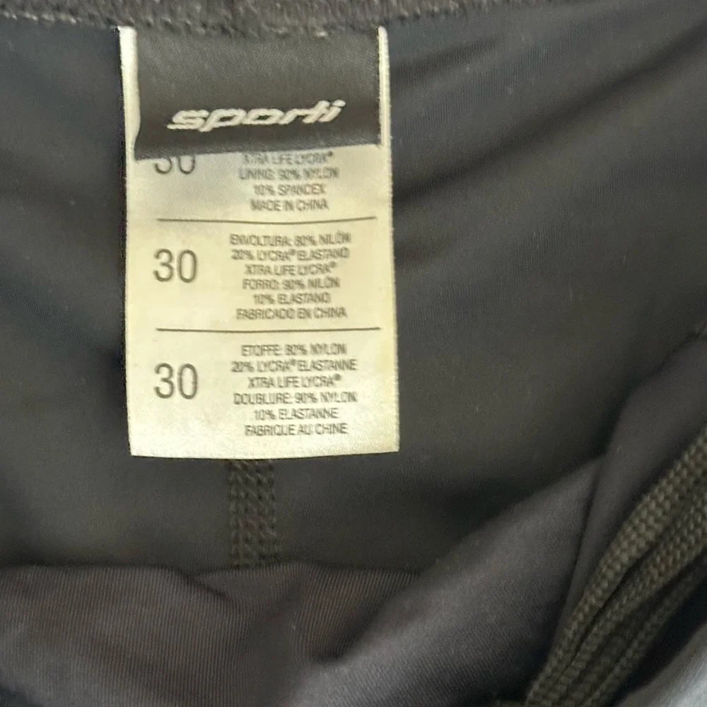Sporti‎ Sporti Mens Boys Black Red Swim Jammers Compression Shorts Size 30 NIB